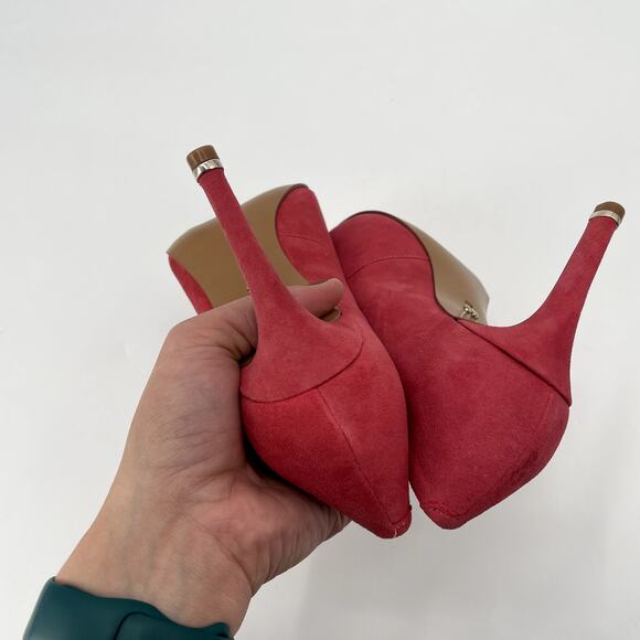 KENNETH COLE New In Box Riley 85 Pump in Coral // 7 - Picture 10 of 14